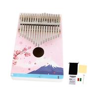 TOYANDONA Delicate Pine Kalimba Tones Thumb Piano Boys and Girls Musical Instrument Portable Easy to Play