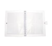 TOYANDONA Diamond Drawing Portfolio Book with Large Capacity and Plastic Pages, Organised Collection Management and Moisture Protection, for Outdoor Creation and Travel Storage