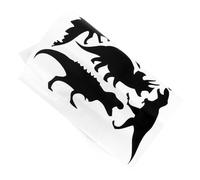 TOYANDONA Dinosaur Bedroom Accessories Removable PVC Wall Sticker Easy Install Wall Art for Boys and Girls