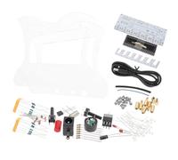 TOYANDONA DIY Electronic Harp Kit for Soldering Practice Lightweight Electronic Musical Instrument Parts with Resonance and Materials