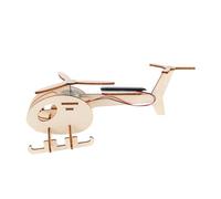 TOYANDONA Diy Solar-powered Helicopter Model Easy Assembly Educational Toy for Boy Girl Science Experiment Engineering Kit for Learning about Solar Energy and Flight Principles