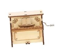 TOYANDONA Diy Wooden Piano Music Box Puzzle Toy Educational Musical Box Craft Kit for Imagination and Creativity Development