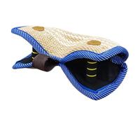 TOYANDONA Dog Bite Pillow Jute Tug for Puppy Training Sessions | Interactive Bite Pillow, Jute Build with Handles, for Dog Training Centres and Safe Practice