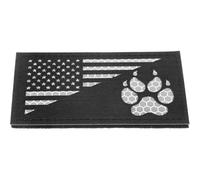 TOYANDONA Dog Embroidered Nylon Patch for Medium to Large Dog Harness Vest, Decorative Applique Patch for Pet Training and Outdoor Use