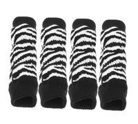 TOYANDONA Dog Leg Warmers Thick Warm Pet Socks for Winter Protection Elastic Comfortable Leg Wraps to Prevent Dirt and Hair Mess Soft Breathable Covers for Dogs Elbows and Paws
