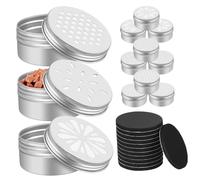 TOYANDONA Dog Scent Training Boxes with Magnetic Dots Including Honeycomb Leaf and Juice Scent for Agility and Obedience Training Reusable Canisters