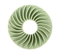 TOYANDONA Dog Slow Feeder Bowl Slow Eating Food Feeder Puzzle Toy Green for Large Dogs