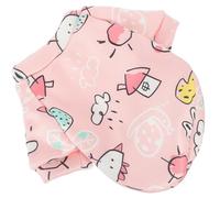 TOYANDONA Dog Winter Coat Small Dog Clothes Pet Clothes Adorable Cartoon Print Design Polyester Sturdy Easy to Clean Warm Autumn Winter Apparel for Cats