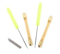 TOYANDONA Doll Hair Rooting Tool DIY Doll Wig Accessories for Rerooting Lace Wigs Toupees and Hairline Repair with Multi Needle Holder Random Color