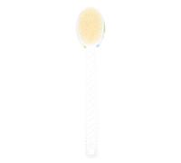TOYANDONA Double-Headed Shower Brush with Long Handle for Back Scrubbing and Dead Cellulite Removal, Made of Sturdy Abs and Soft Nylon Hair, for Exfoliating in Showers
