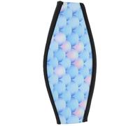 TOYANDONA Double-layer Protective Cover for Dive Masks Hair Strap Sleeve Blue Ball Diving Strap for Snorkeling and Scuba Diving Hair