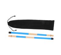TOYANDONA Drum Kit Sticks Jazz Bamboo Percussion Rods for Drummers for Jazz Performances and Music Schools Wooden Drum Brushes
