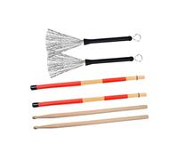 TOYANDONA Drum Sticks Set for Men Women Boys and Girls Drum Men Drumsticks Lightweight Drumsticks Professional Storage Bag