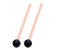 TOYANDONA Drumsticks for Tongue Drum 2Pcs Rubber Beaters, Suitable for Marimba and Percussion Instruments in Live Performances