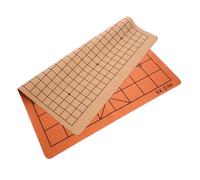 TOYANDONA Dual Sided Folding Chess Board Leather Chinese Chessboard for Adults and Students Portable Game Supplies for Travel Convenient Design with Comfortable Touch Random Color