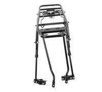 TOYANDONA Durable Adjustable Bike Rear Rack Cargo Holder for Mountain Road and Bikes Easy Installation Non Slip Surface Efficient Design for All Biking Adventures