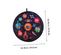 TOYANDONA Durable Round Sticky Dart Board Kit with Soft Balls Throw for Hand Eye Coordination and Parent Interactive Play Educational and Fun