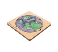 TOYANDONA Earth Globe Puzzle Kit for Boy Girl Educational Geography Learning Toy Diy Puzzle Model for Individual Group Play Develops Understanding of Earth's Layers and Composition