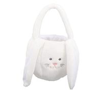 TOYANDONA Easter Bunny Headband Fluffy Fur for Easter Hunt Baskets Use As Household Storage Basket Candy Container