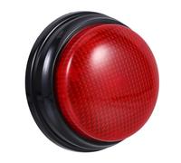 TOYANDONA Educational Classroom Buzzer with Flashing Light Sturdy Hand Press Answer Buzzer for Quiz Competitions Interactive Reflex Challenge Game Enhancing Thinking and Participation