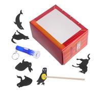 TOYANDONA Educational DIY Shadow Puppets for Traditional Handheld Shadow Theater Creative Craft Kit for Storytelling and Drama Play Easy Assembly with Simple Materials Interactive Puppet