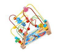 TOYANDONA Educational Ocean Traffic Bead Maze for Early Learning Skill Development Smooth Surface Intelligence Beaded Plaything for Boys and Montessori Inspired Cognitive Activity