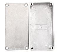 TOYANDONA Effector Aluminum Box Metal Guitar Pedal Enclosure Stomp Box for Guitar Pedal Board Case Diecasting Stomp Case