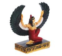 TOYANDONA Egyptian Goddess Resin Candle Holder Vintage Mythological Sculpture Elegant Desktop Decor Photo Prop for Home Office