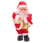 TOYANDONA Electric Dancing Santa Claus Xmas Desktop Decor Lightweight Portable Without Battery Indoor Party Swinging Figure