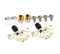 TOYANDONA Electric Guitar 5-way Toggle Switch with 3 Plastic Caps, Sturdy Metal Switch for Easy Pickup Selection and Smooth Gear Shifting, Guitar Accessory for Performance Enhancement
