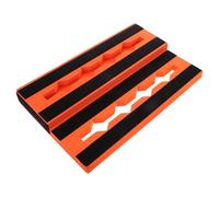 TOYANDONA Electric Guitar Pedal Board with Eva Base Interlocking Rails for Secure Mounting Non Slip Design for Rock Blues Musicians Lightweight and Versatile Effects Track Board
