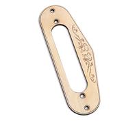 TOYANDONA Electric Guitar Pickup Ring Maple Guitar Frame Pickup Humbucker Ring Screws for Single Coil Chrome Finish