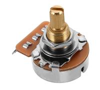 TOYANDONA Electric Guitar Potentiometer Long Shaft Teeth Split Shaft Resistor for Guitar Bass Replacement Parts Compatible with Various Instrument Models