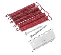 TOYANDONA Electric Guitar Tremolo Bridge Spring Kit Screws Pack Dual Hook Tension Springs for Stable Performance for Electric Guitar Setup Assorted style