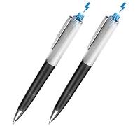 TOYANDONA Electric Shock Pen Prank Joke Trick Toy Funny Electric Ballpoint Pen Gadget Practical Joke Prank for Children Adults Pack of 2