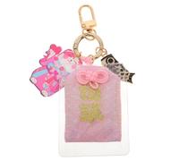 TOYANDONA Elegant Enamel Koi and Vintage Sakura Charm Keychain Stylish Japanese Bag Pendant for Personal Use Decorative Accessory for Keys and Backpacks
