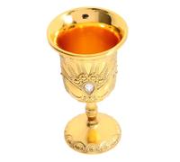 TOYANDONA Elegant Retro Wine Goblet with High Stem Vintage Style Decorative Liquor Cup for Household and Party Use Suitable for White and Red Wine Tasting Classic Chalice Design