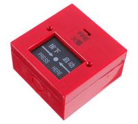 TOYANDONA Emergency Door Release Button Break Glass Alarm Button Plastic Red for Office Buildings Schools Safety Protection