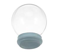 TOYANDONA Empty Snow Globe DIY Snow Globe Making Kit, Glass Dome with Base and Rubber Seal for Holiday Decor, Office Display, and Creative Craft Projects