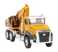 TOYANDONA Engineering Vehicle Educational Construction Cars Model for Digger Dumper Truck for Ages Enhances Practical Skills Parent Interaction
