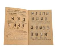 TOYANDONA English Chinese Mahjong Instruction Manual Mahjong Learning Book with Detailed Rules and Tutorial Guide Antique Instructions for Beginners and Enthusiasts