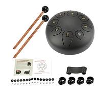 TOYANDONA Ethereal Drum Metal Tongue Drum Instrument Notes Percussion Hand for Practice Performance Musical Instrument