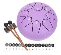 TOYANDONA Ethereal Steel Tongue Drum Hand Drum Percussion Instrument for Boys and Girls Notes for Music Education