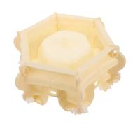 TOYANDONA European Style Concrete Planter Mold Reusable Cement Mold for DIY Flowerpot Making Indoor Outdoor Decor Hexagonal Base Suitable for Pots