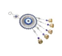 TOYANDONA Evil Eyes for Car Halloween Evil Eye Car Decoration Door Hanging Pendant Wind Chime Ornaments Charm Keychain Decor