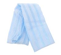 TOYANDONA Exfoliating Back Scrubber Towel Long Handled Bath Wash Cloth for Back Scrubbing in Shower Blue
