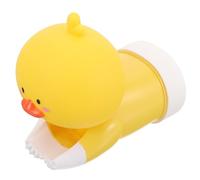 TOYANDONA Extender Guiding Cartoon Sink Faucet Yellow Bathroom to for Accessory Easy Install Vinyl Water Extension Tool, Splash Prevention for Teenagers