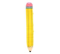 TOYANDONA Extra Large Inflatable Pencil PVC Material School Decorations Classroom Decoration Prop for Birthday Party and Fun Activities Portable and Easy to Use Yellow