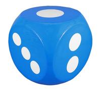 TOYANDONA Extra Large Soft Foam Dice for Kids Jumbo 6 Inch Size for Classroom Games Outdoor Activities and Party Entertainment
