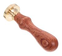 TOYANDONA Eyeshadow Stamp Restoring Stamper Wooden Handle Copper Head Pressing Tray Tool for DIY Makeup Eye Shadow Patterns Creative Beginners Cosmetic Accessory